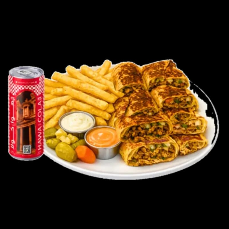 Double Shawarma Wrap
